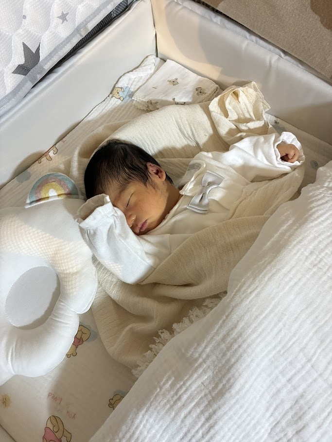 すやすや眠る赤ちゃん